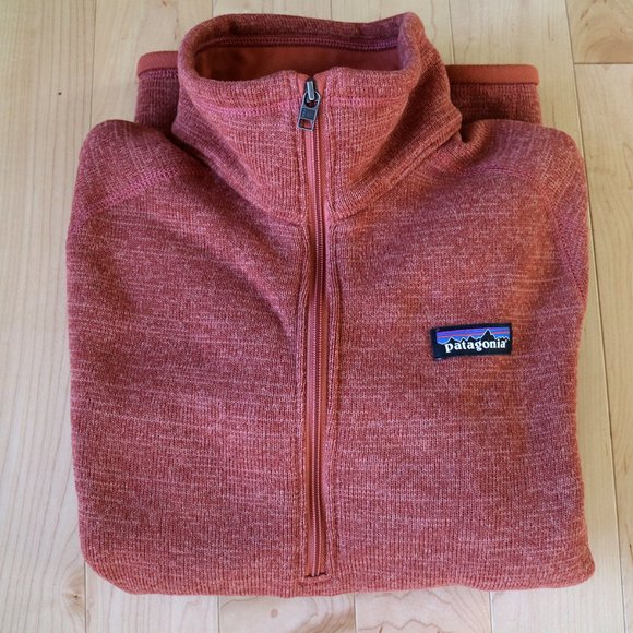 Patagonia Sweaters - Patagonia Women's Better Sweater 1/4 Zip Fleece top Century Pink Medium